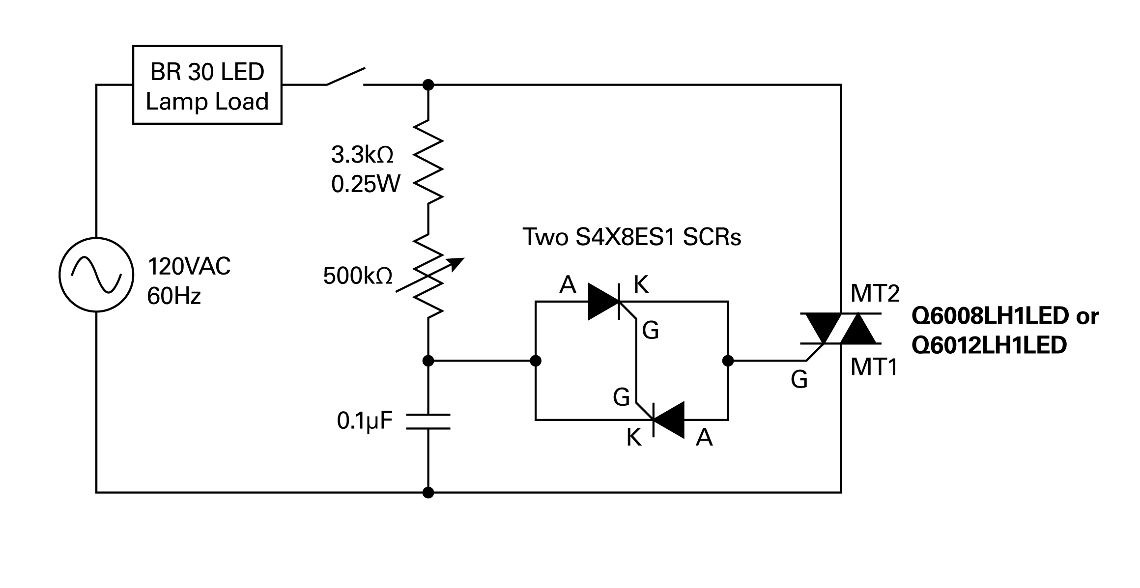 led lamp dimmer