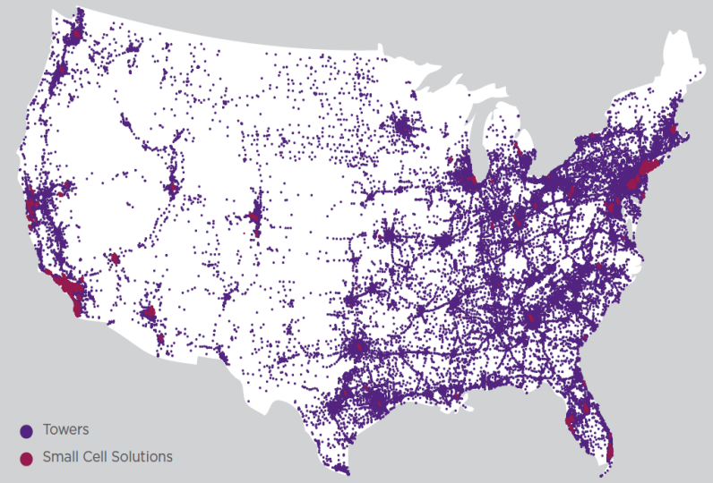 Crown Castle Fiber Map Crown Castle Shells Out 7 1b To Buy Lightower Electrical Engineering News And Products