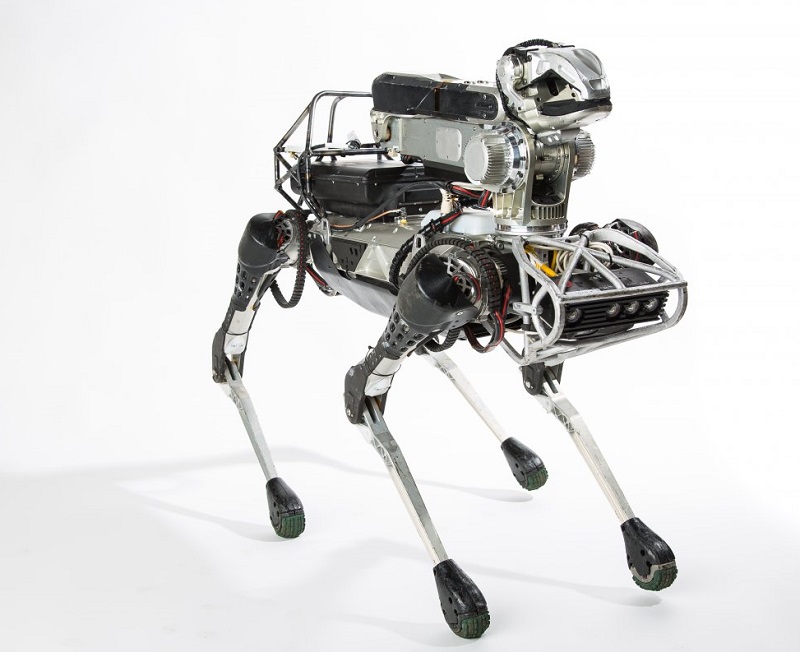 Boston dynamics robot 2024 dog opens door