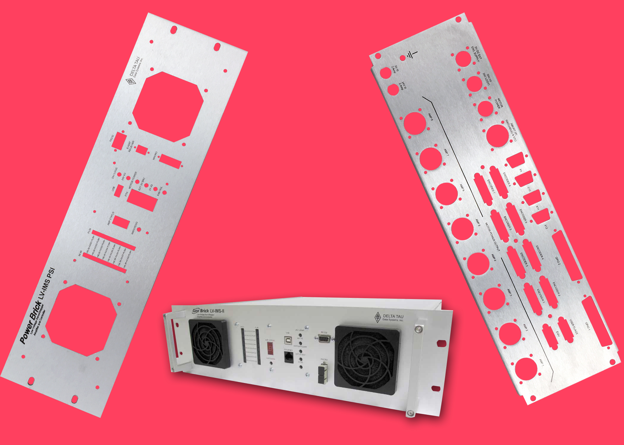 Aluminum Rack Mount Chassis Supports Heavy Loads - Electrical ...
